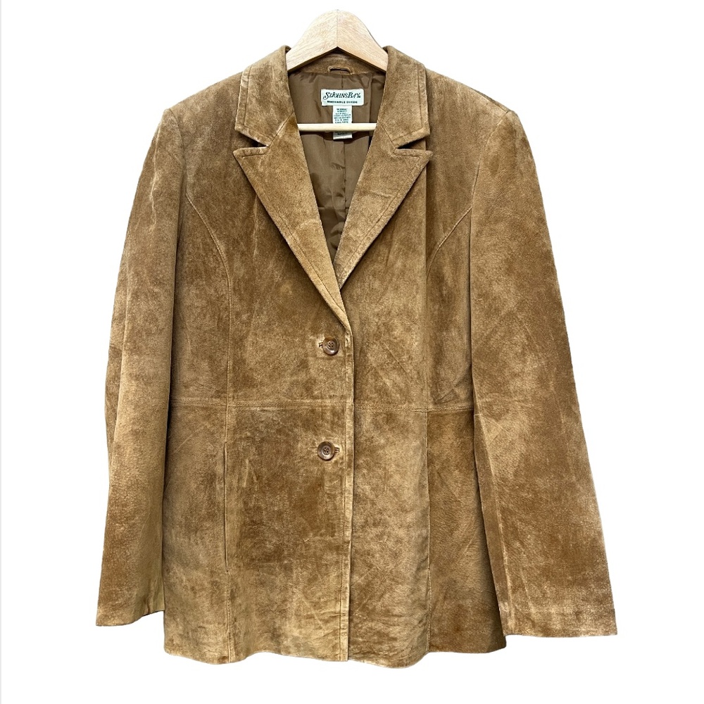 ST. JOHN'S BAY SUEDE JACKET